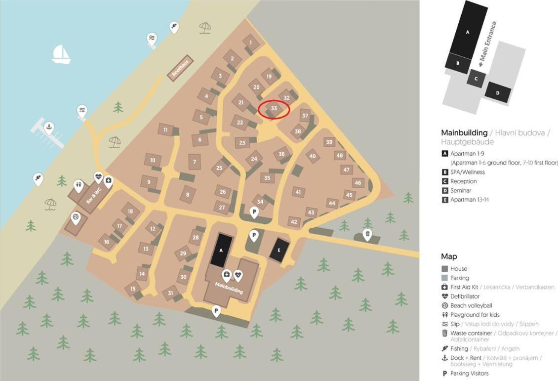 Apartment Lipno - Lakeside Village - Vetrnik *