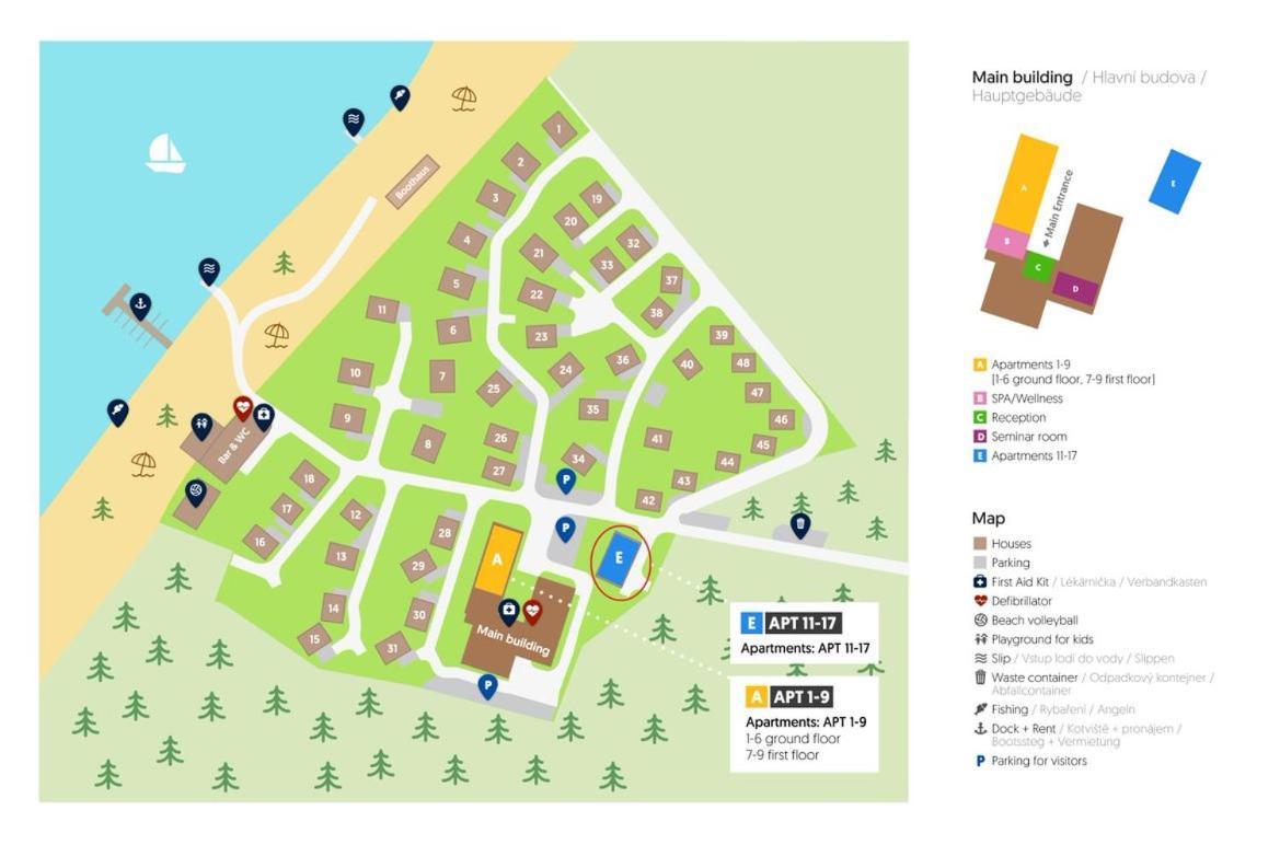 Lipno - Lakeside Village - Vetrnik Apartment *